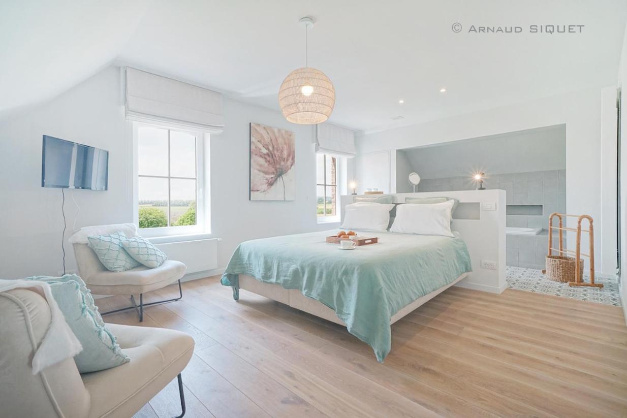 A Coque'Line Bed & Breakfast Frasnes-lez-Anvaing ภายนอก รูปภาพ